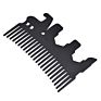 Metal Lice Comb Hair Insert Curly Wig Comb Hair Brush Hair Fork Pick Comb Hairdressing Design Styling Tool Customized Logo Steel