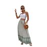 Midi Dress Breathable and Anti-Static Dress Beach Holiday Casual Dress