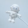 Mini Reading Lamp Usb Tube for Computer Laptop Pc Notebook Pure White Portable Spaceman Astronaut Led Night Light Adjustable