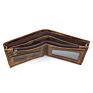 Minimalist Brown Wallets Mens Purse Premium Real Leather Crazy Horse Sellers Men's Wallet