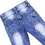 Model Easy to Clean and Not Easy to Pilling Girls Embroidered Jeans