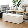 Modern Leather Furniture Folding Storage Holders Shoe Racks Storage Ottoman