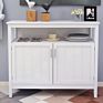 Modern Sideboard Wooden Buffet Cabinet Living Room Table