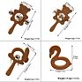 Wooden Rattle Teether