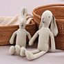 Natural Baby Crochet Sheep 100% Handmade Knitted Bunny Soft Amigurumi Crochet Animal Toy