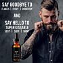 Natural Beard Oil for Enhancer Men Hair Facial Beard Growth