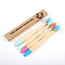 Natural Bristle Children Baby Soft Bamboo Toothbrush