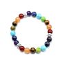 Natural Healing Balance Beads Healing Energy 7 Chakra Beaded Bracelet