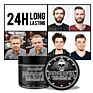 Natural Organic Strong Holding Hair Styling Wax Private Label Long Lasting Hair Pomade Powerful Moisturized Oil Hair Gel