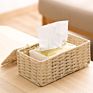 Natural Rattan Tissue Box Cover Holder Case Price from Vietnam