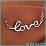 Necklace 925 Sterling Silver Forever Love Letter Name Necklace Personalised