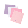Newborn Style 4 Pieces of Mixed Pure Soft Cotton Small Square Hand Towels Baby Face Towel