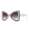 Newest Butterfly Cat Eye Sun Glasses Luxury Designer Shades Oversized Rhinestone Sunglasses Women