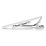 No Minimum Men Necktie Clip Metal Gold Sliver Tie Clip Men Blank Tie Pin with Cufflinks
