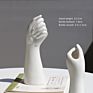 Nordic Style a Hand Creative Floral Composition Living Room Ornament Ceramics Vase for Home Office Decor