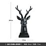 Nordic Style Ceramic Crafts Deer Ornaments Bookend Stand Wine Cabinet Decorations Gifts