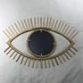 Nordic Style Eye Bamboo Rattan Cane Mirror
