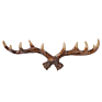 Novelty American Style Keys Clothes Hats Hook Deer Antler Resin Wall Decorations Zgj-0025