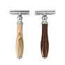 Olive Wood Handle Safety Razors Double Edge Razors Classical Tradition Razors Small Order Accept