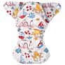 Organic Waterproof Baby Cotton Diaper Pants Adjustable Baby Washable Diapers