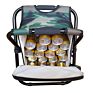 Outdoor Multifunctional Convenient Portable Folding Travel Fishing Beach Insulated Cooler Backpack Bag with Stool Chair