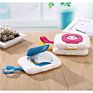 Outdoor Travel Eco-Friendly Reusable Refillable Kid Wet Wipes Baby Wet Wipe Case with Dispenser Tissue Clutch Case