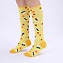 over the Knee High Cotton Women Long Socks Happy Colorful Harajuku Cute Animal Pattern Ladies Long Socks Cotton Socks