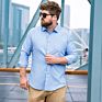 Oversized Long Sleeve Dress Shirts for Men White Blue Black Pink Shirt Office Business Formal plus Size Men Shirt