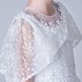 Party Wear White Formal Embroidered Sequin Fluffy Prom Wedding Flower Girls' Dresses First Communion