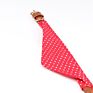 Personalized Dog Bandana Collar Polka Dot Print Bandanas for Dogs