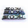 Personalized Logo Pet Collars & Leashes(Old) Adjustable Nylon Rainbow Design Cheaper Collar Dog