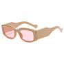 Personalized Trend Versatile Square Mirror Frame Sun Glasses Women Men Sunglasse