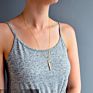 Personalized Vertical Bar Charm Name Letter Pendant Necklace Inspirational Jewelry