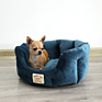 Pet Beds Accessories Dog Washable Warm Bed Pet Dog Luxury Grey Foldable Luxury Sofa Large Pet Circular Dog Bed