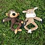 Pet Chew Toys Dog Puppy Plush Toys Pet Puppy Chew Plush Sound Bear Monkey Cow Pet Toys