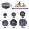 Pet Dog Memory Foam Bed for Large Small Cat House round Plush Mat Sofa Tough Puppy Nest Basket Washable Detachablecat Dog Bed