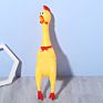 Pet Squeak Toy Yellow Big Mouth Screaming Chicken Dog Chew Molar Toy