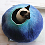 Pet Supplies 100% Felt Cat Bed Cave