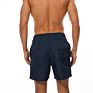 Plain Color Beach Short for Men Navy Beach Shorts