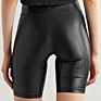 plus Size Glossy Sports Casual Yoga Shorts 87% Nylon 13% Spandex Stretchy Yoga Short Leggings