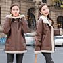 Plus Size Women's Fat Mm Fur Coat Autumn and Lamb Fur Korean Version