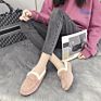 Plush Warm Women's Ladies Soft Sole Flat Soled Cotton Shoes