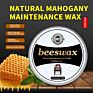 Polishing Wax Furniture Floor Care Wax Natural Beeswax Solid Wax 80G