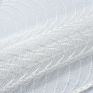 Polyester Textured Sheer Drapes Wall Filter Sunlight White Sheer for Bedroom Curtain Fabric