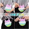 Poping Purse It Purse Bags Push Popping Bubble Fidget Toy Fidget Silicone Popper Fidget Coin Purse