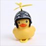 Popular Duck Helmet Bamboo Dragonfly Small Yellow Duck Wind Blade Propeller Bearing Accessories Duck Toys