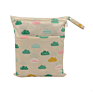 Popular Portable Washable Waterproof Wet Dry Bag with Handle for Cloth Diaper Bag