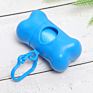 Portable Bone Shaped Pet Dog Poop Bag Dispenser Pet Waste Disposal Bag Dispenser