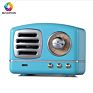 Portable Retro Bt Radio Speaker with Fm Retro Radio Blue Tooth Speaker Mini Music Player Tv Shape Wireless Speakers