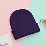 Premium Plain Toddle Acrylic Knitted Hats Baby Beanie Kids Warm Cap